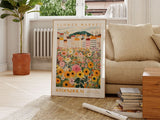 Stockholms blomstermarked plakat