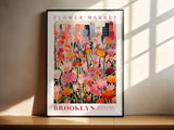 Brooklyn Flower Market Poster