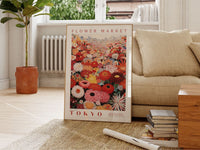 Tokyo Flower Market Poster