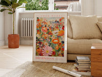 Birmingham Flower Market Poster