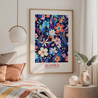 Alaska Flower Art Print