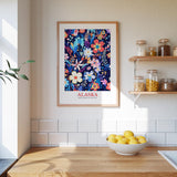 Alaska Flower Art Print