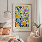North Carolina Flower Art Print