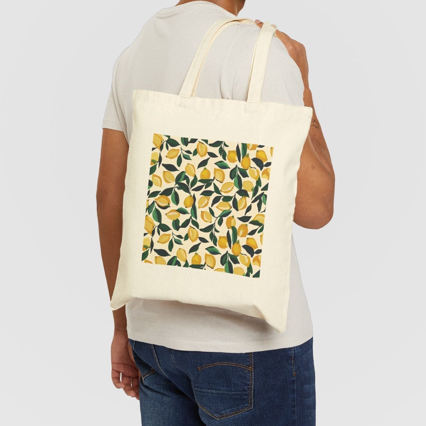 Lemon Fruit Tote Bag