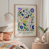 South Dakota Flower Art Print