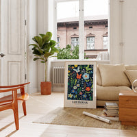 Louisiana Flower Art Print