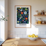 Louisiana Flower Art Print