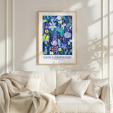 New Hampshire Flower Art Print