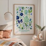 Mississippi Flower Art Print