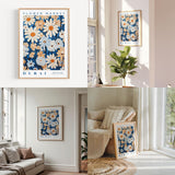 a living room filled with furniture and paintings