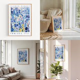 a living room filled with furniture and paintings