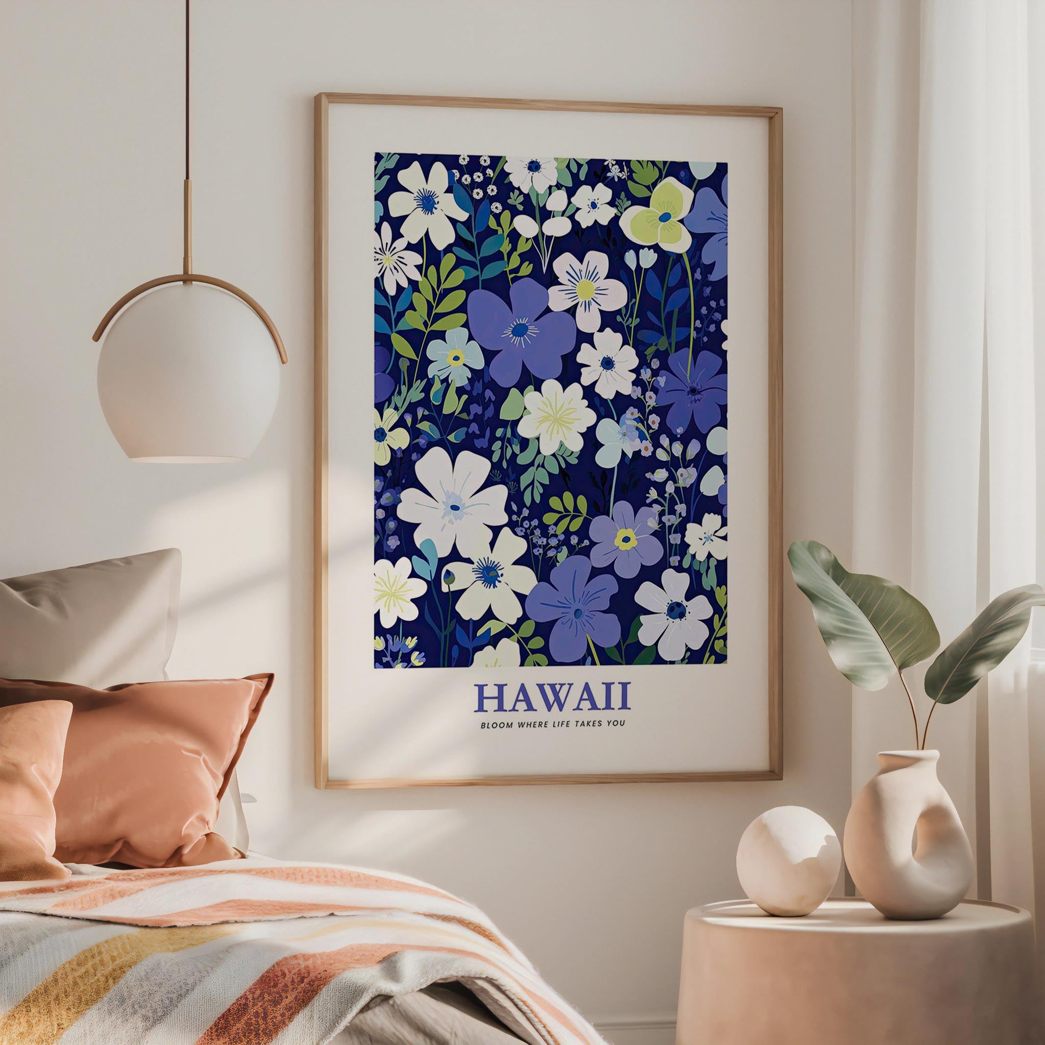 Hawaii Flower Art Print