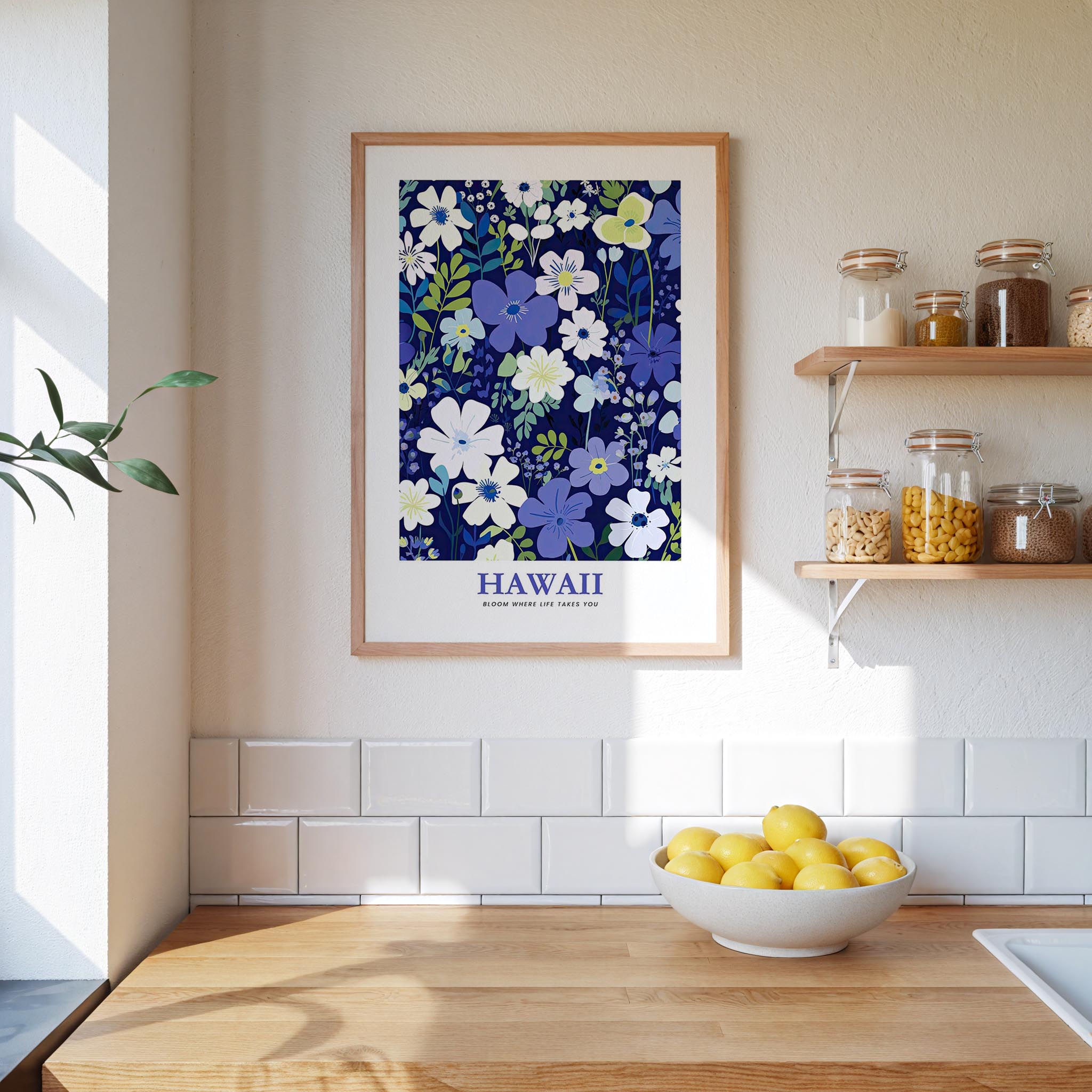 Hawaii Flower Art Print