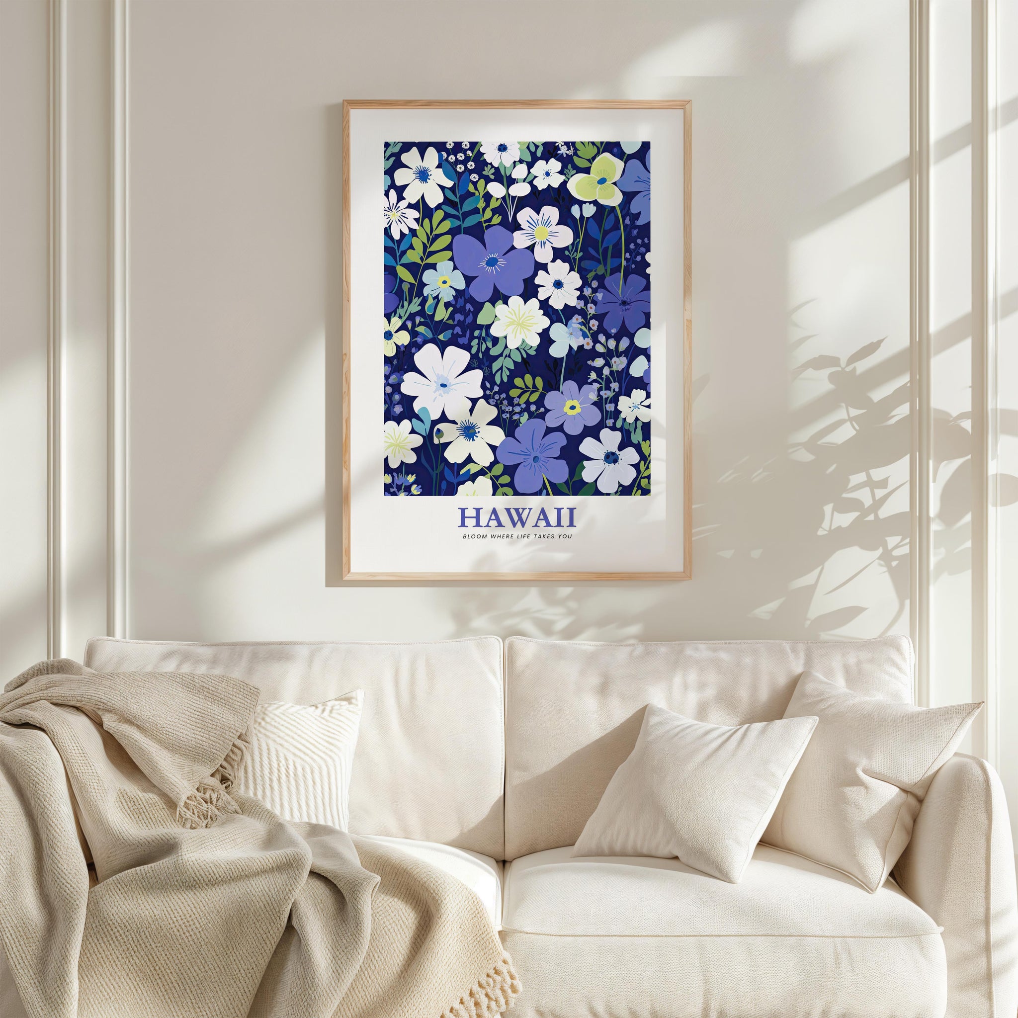 Hawaii Flower Art Print