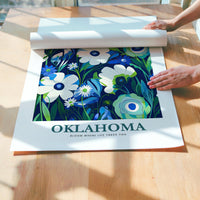Oklahoma Flower Art Print
