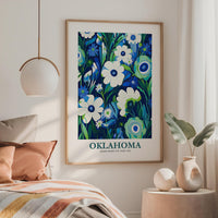Oklahoma Flower Art Print