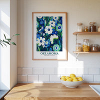 Oklahoma Flower Art Print