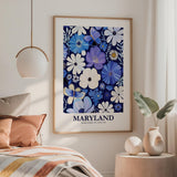 Maryland Flower Art Print