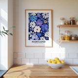 Maryland Flower Art Print