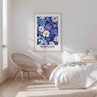 Maryland Flower Art Print