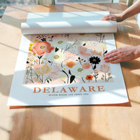 Delaware Flower Art Print