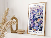 San Francisco Flower Market Poster