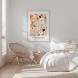 Delaware Flower Art Print