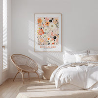 Delaware Flower Art Print