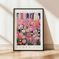 a picture of a flower market with a lot of flowers