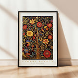 a picture of a tree with flowers on it