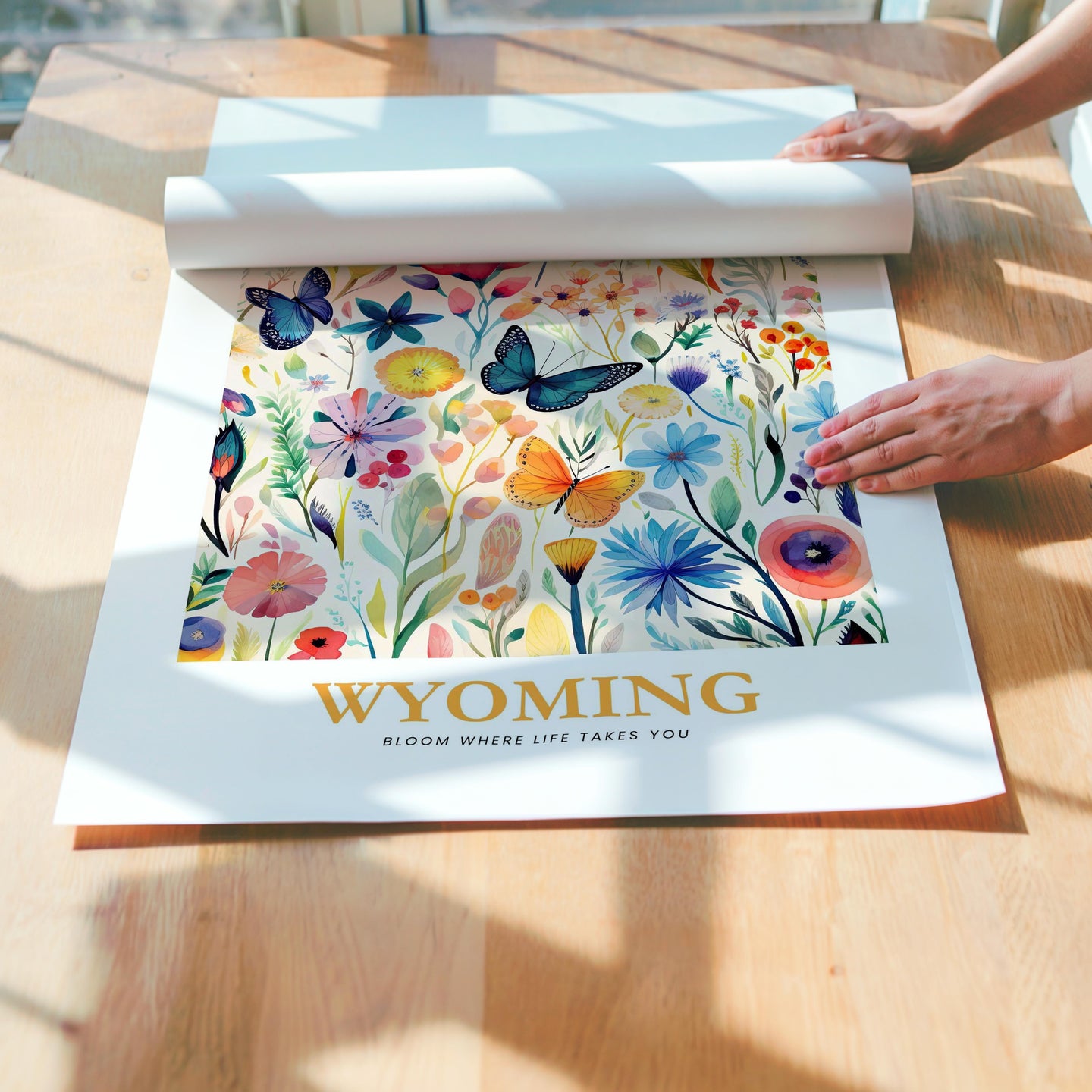 Wyoming Flower Art Print