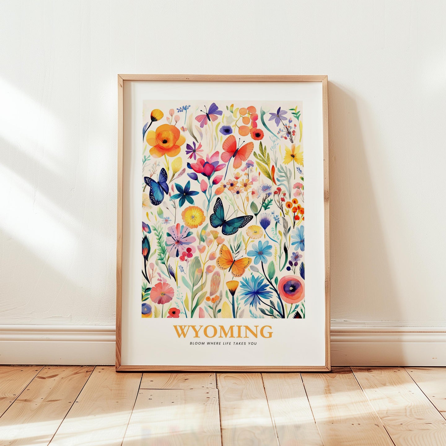 Wyoming Flower Art Print