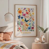 Wyoming Flower Art Print