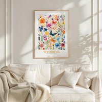 Wyoming Flower Art Print