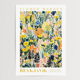 Reykjavik Blomstermarked plakat