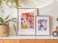 Los Angeles Flower Market Poster