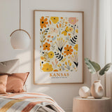 Kansas Flower Art Print
