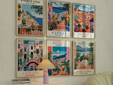 Venice Travel Print, Italy Wall Art, City Poster, Colorful Wall Art, Trendy Wall Art, Gallery Wall Print, Italy Painting, Venice Print