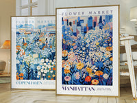 Manhattan Flower Market plakat