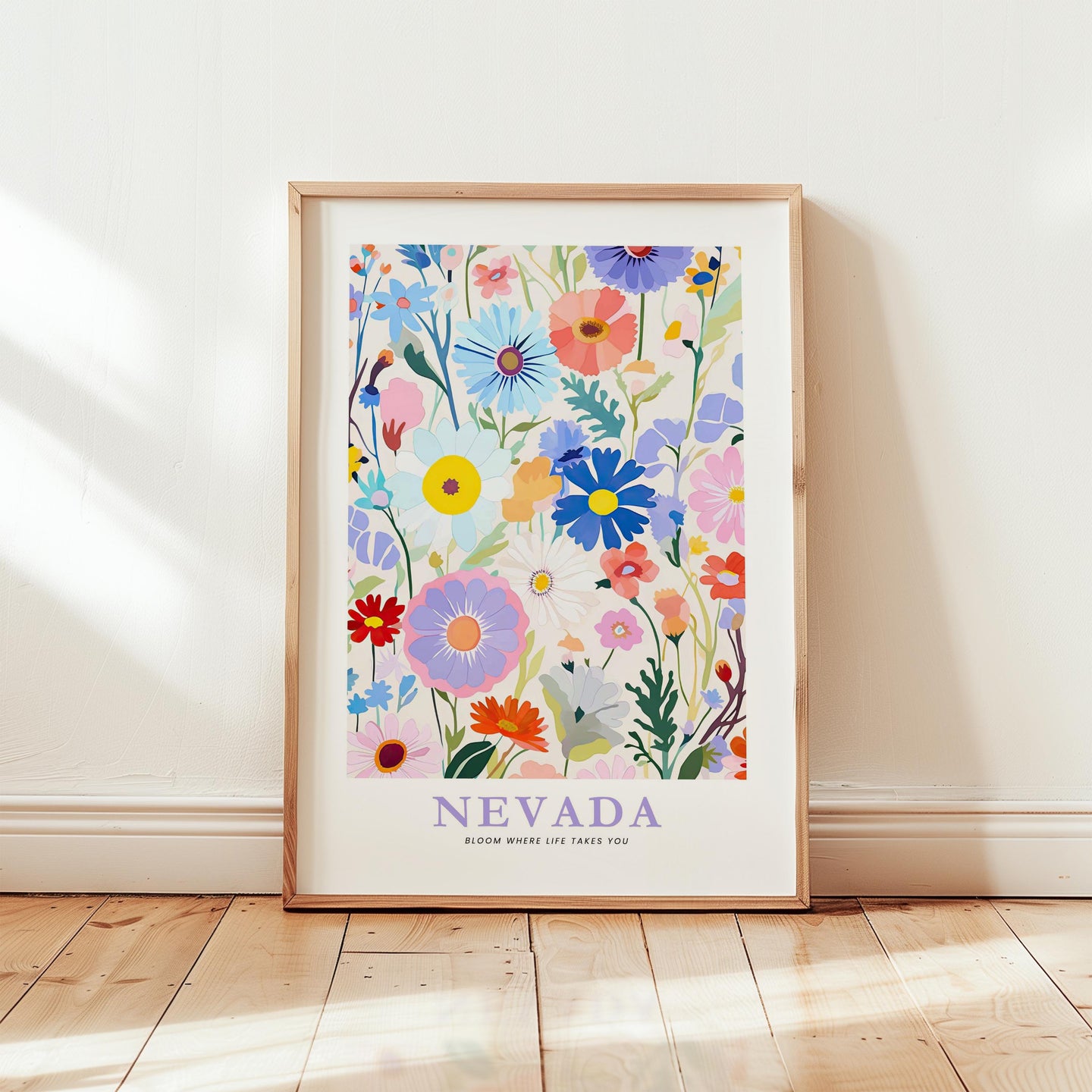 Nevada Flower Art Print
