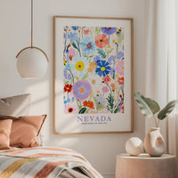 Nevada Flower Art Print