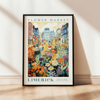 a picture of a flower market with a lot of flowers