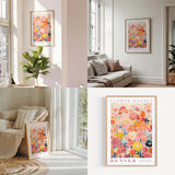 a living room filled with furniture and paintings