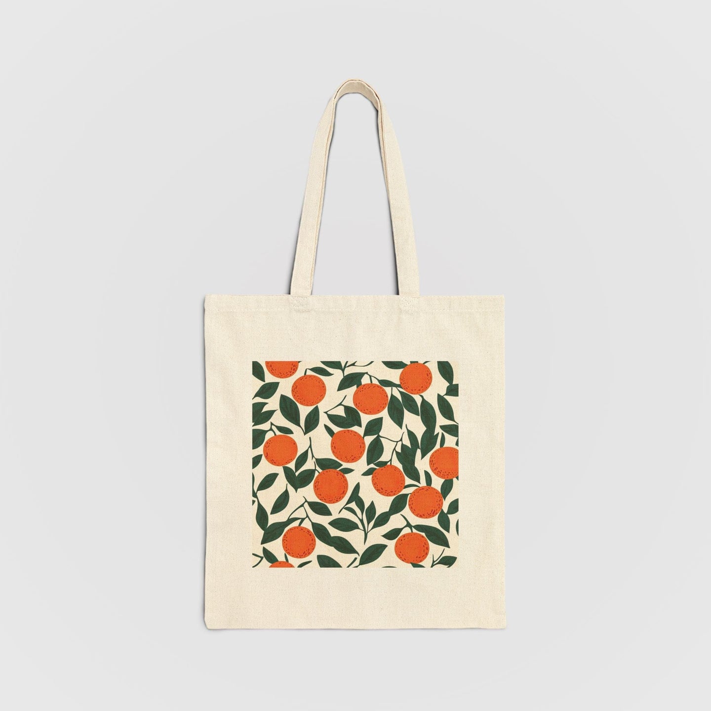 Orange Fruit Tote Bag