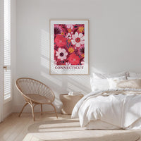 Connecticut Flower Art Print