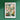 a flower market poster hangs on a green wall
