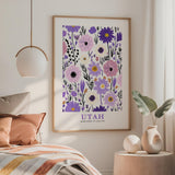 Utah Flower Art Print