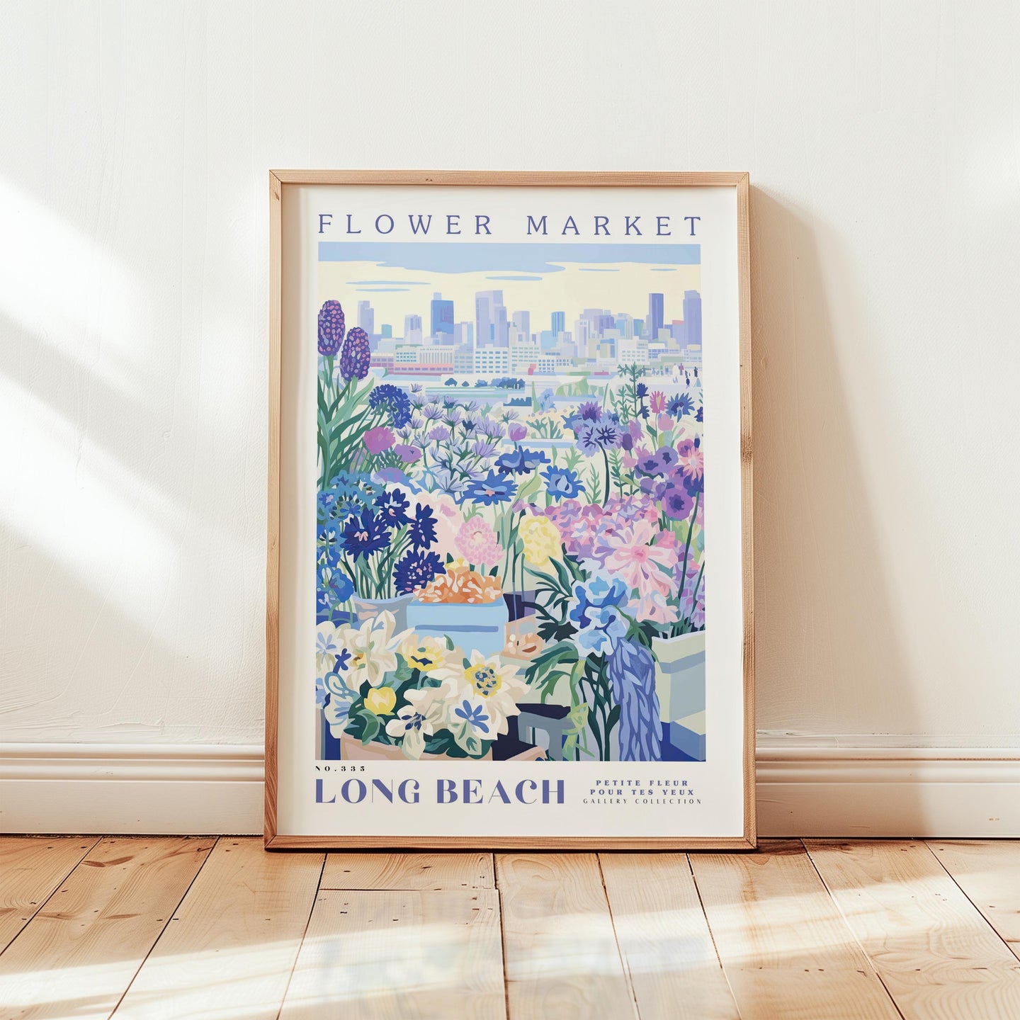 Long Beach Art Print