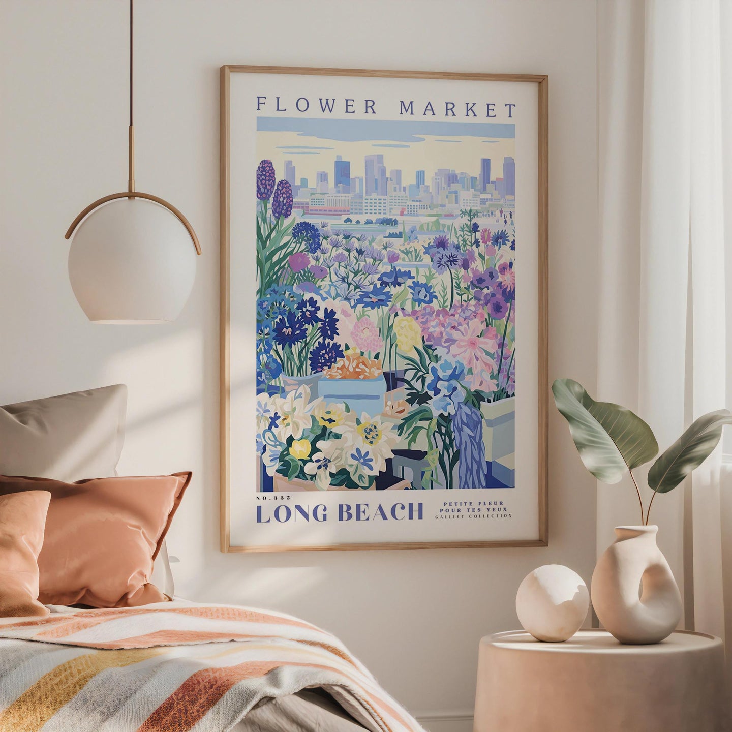 Long Beach Art Print