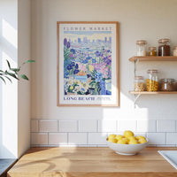 Long Beach Art Print